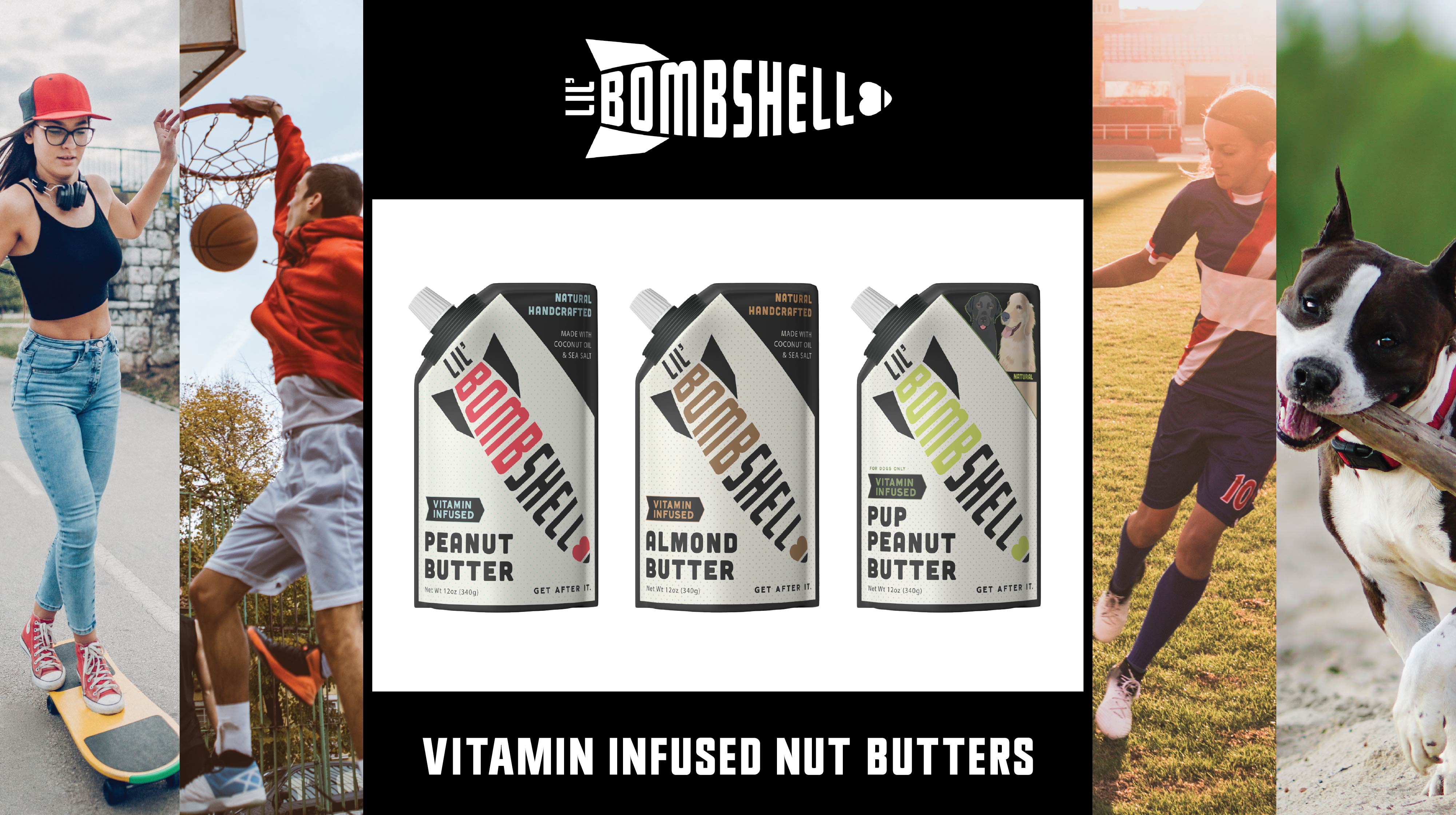 Lil Bombshell Vitamin-Infused Peanut & Almond Butter in USA